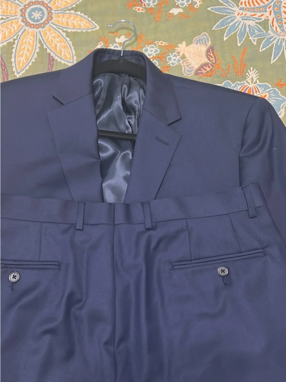 Lauren Ralph Lauren Men's Navy Two-Button Blazer 42R
